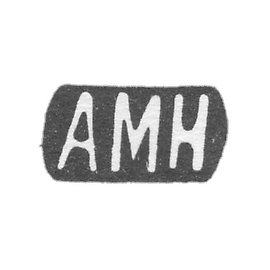 莫斯科未知大师的污名 - “ amn”的缩写 -  20世纪初