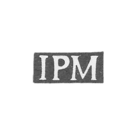 Claymo of an unknown Master of Costrom - initials of IRM - 1820.