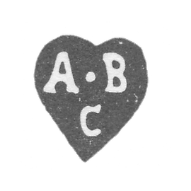 1766-1768 年莫斯科未知大师的克莱莫 - 首字母“A-B” - 1766-1768 年.