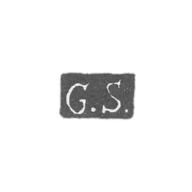 Claymo Master Simonsson Karl Gustave - Leningrad - initials "G.S."