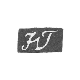 Claymo of an unknown master of Moscow - initials of the NT - 1835-1840.