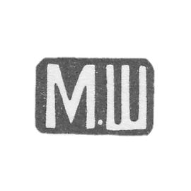 Claymo Master Shein Michael Dmitrijevic - Moscow - initials of M.S. - 1867-1868.