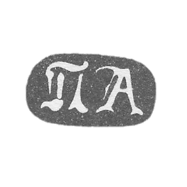 Claymo Master Andrianov P. - Leningrad - initials "Pa" - 1853.