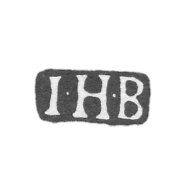 Clay Master Blom Johann Hotric - Leningrad - Initiatial "I-H-B"