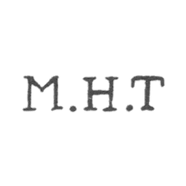 Claymo Master Tiriong Mihael Henry - Leningrad - initials M.H.T