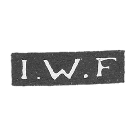 Claymo Master Feirabah Johann Wendel - Leningrad - initials I.W.F