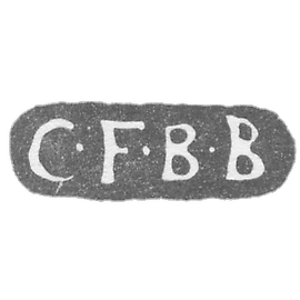 克莱莫大师布雷登贝格卡尔·弗雷德里克 - 列宁格勒 - “C-F-B-B”的首字母