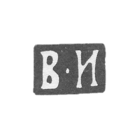 Claymo Master Ivanov Vasili Ivanovich - Moscow - initials V-I - 1870-1908.