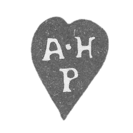 1768年,莫斯科未知大师的克莱莫 - 首字母“A-NR”.