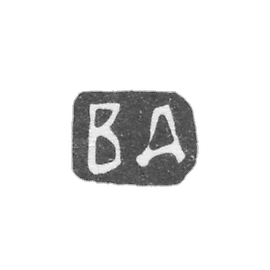 1741-1753 年莫斯科未知大师的克莱莫 - 首字母“VD”.