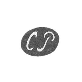 Claymo of an unknown master of Moscow - initials of RS - 1834.