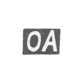 Claymo, unknown master Ordzhonikidze, initials of OA 1886-1896.