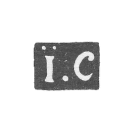 1846-1848 年莫斯科未知大师的克莱莫 - “I.C”号首字母.
