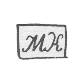 Claymo Master Mikhail Vasiliev - Yaroslav - initials of the MK - 1820-1850.