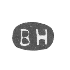 Claymo of unknown master Uglic - initials of the VN - 1762-1766.