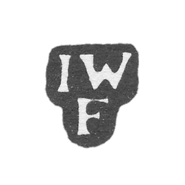 克雷莫大师费尔巴哈 约翰·温德尔 - 列宁格勒 - “IWF”的首字母