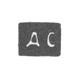 不明大师的斯摩棱斯克印记-缩写为“DS”- 1844-1845年。