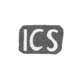 主人Schwengel Johann Christian的耻辱 - 塔林 - 缩写为“ICS” - 1751-1775年。