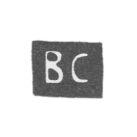 1758 年 斯摩棱斯克 未知的大师 克莱莫 · 斯摩棱斯克 - “V” 首字母.