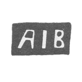 Claymo, unknown master Tartu, the IB initials, 1862.