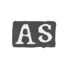 1735-1749 年,莫斯科试管大师赛 - 安德烈兔子 - “AS”号首字母