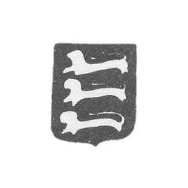 City stigma Tallinn 1842-1920."Three Lions"