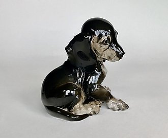 Статуэтка "Молодая такса" Rosenthal Германия 1936 год