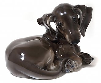 Фарфоровая фигура Розенталь Rosenthal (статуэтка) "Такса"