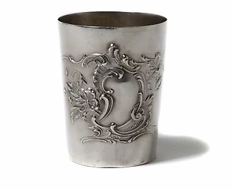 Серебряная стопа  Густава Клингерта. Российская Империя, 1908-1916 гг.