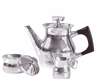 Серебряный чайный/кофейный сервиз, 4 предмета Erik Löfman Эрик Лофман
