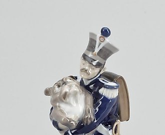 Солдат и Собака. Дания, г. Копенгаген, Royal Copenhagen