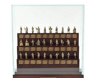 Бронзовые статуэтки "Правители России" скульптор Александр Гусев