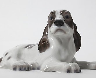 Спаниель. Дания, Lyngby Porcelæn