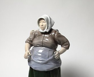 Жена рыбака. Дания, г. Копенгаген, Bing & Grondahl