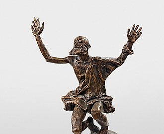 Человек-птица. 1985. Бронза. 40x28x20 см