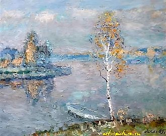 Утро. Холст, масло. 72 х 89 см