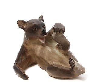 Фарфоровая фигура "Медвежонок". Rorstrand