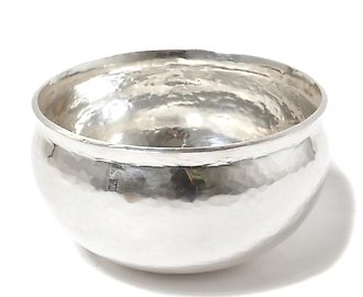 Серебряная дизайнерская ваза (миска). Швеция, 1988 год Дизайнер Roland Lantz (Роланд Ланц).