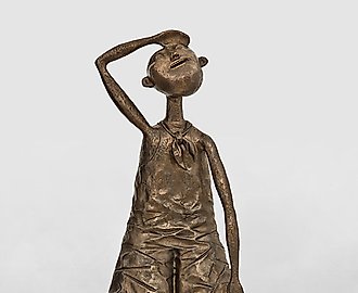 Пионер. 2011. Бронза. 82x28x21 см