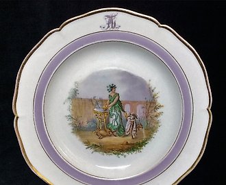 Художественная тарелка KPM