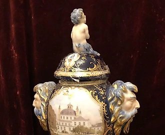 皇家哥本哈根 19 世纪花瓶