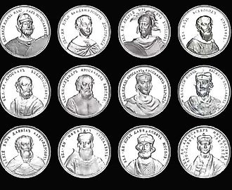 Коллекция серебряных медалей «Великие князья, цари и императоры российские» 67 шт. Санкт – Петербургский Монетный двор Гознака отчеканенных медалей портретной серии на основе сохранившегося исторического инструмента (штемпелей).