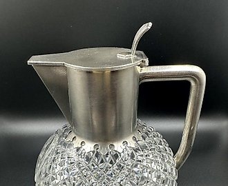 Графин. Хрусталь, серебро BOLIN