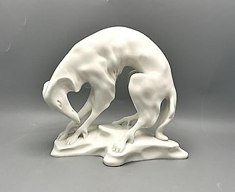 Статуэтка собаки Германия, KPM, Kurt Radtke