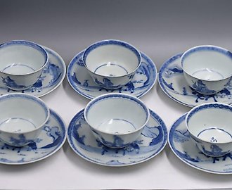 КИТАЙСКИЙ ИМПЕРАТОРСКИЙ ФАРФОР ИЗ ГРУЗА КА МАО. 18 век.