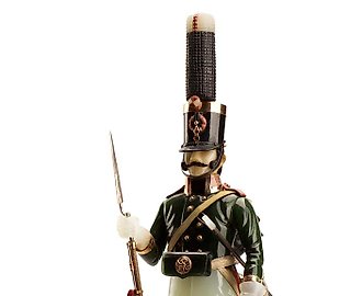 Блокированная скульптура, Фигура унтер-офицера Киевского гренадерского полка