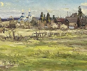 Вечер. Огороды. Туписов Владимир