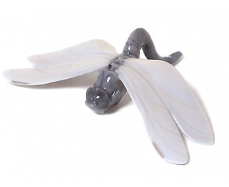 Фарфоровая фигура "Стрекоза". Royal Copenhagen, до 1910 года.