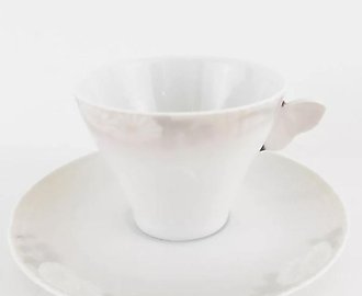 Набор кофейных чашек и блюдцев Royal Copenhagen "Сон в летнюю ночь" Розовый 72/10041