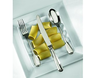 Пьемонтский Piemontese набор столовых приборов из серебра от Schiavon